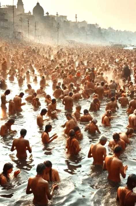 हमें तो बस डुबकी लगानी है हमें तो बस डुबकी लगानी है